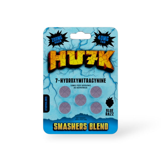 Hu7k 7-Hydroxymitragynine Tablet Blue Razz 40mg