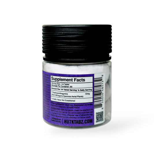 Hu7k 7-Hydroxymitragynine Tablet Sour Grape 40mg Per Tablet