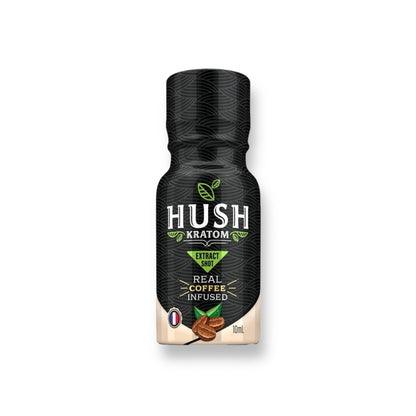 Hush Kratom Extract Shot Coffee Infused 10mL