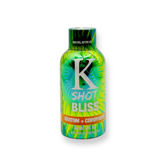 K Shot Bliss Extra Strength Kratom + Cordyceps 60ml