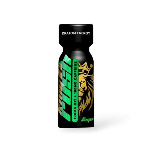 King K Kratom Energy Rush Emerald Shot 100mg 15ml