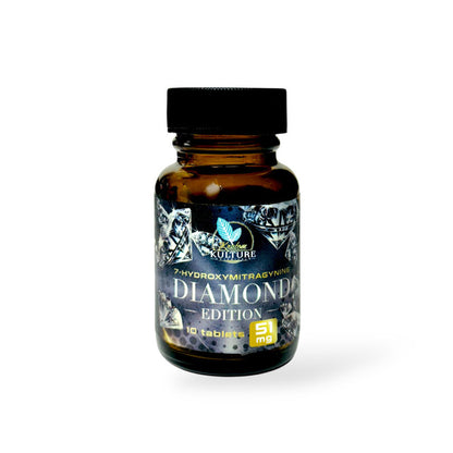 Kratom Kulture 7- Hydroxymitragynine Diamond Edition Tablets 51mg