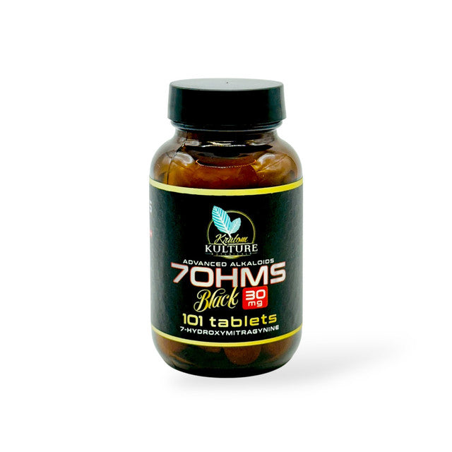 Kratom Kulture Ohms Black Tablets 30mg Per Tablet