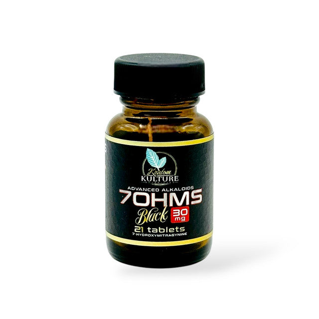 Kratom Kulture Ohms Black Tablets 30mg Per Tablet