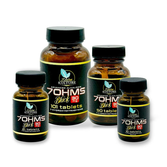 Kratom Kulture Ohms Black Tablets 30mg Per Tablet