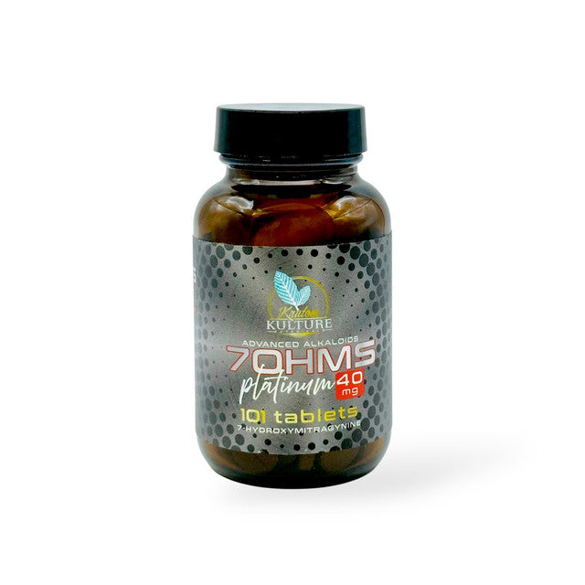 Kratom Kulture 7OHMZ Platinum Tablets 40mg