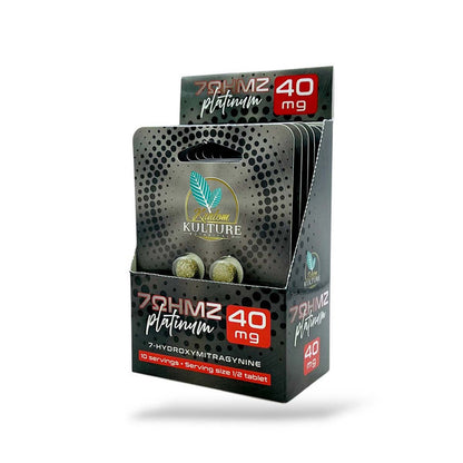 Kratom Kulture 7OHMZ Platinum Tablets 40mg