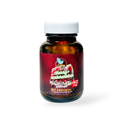 Kratom Kulture 7OHMZ Platinum Tablets Cherry + Watermelon 40mg