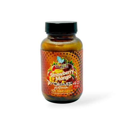 Kratom Kulture 7OHMZ Platinum Tablets Strawberry Mango 40mg