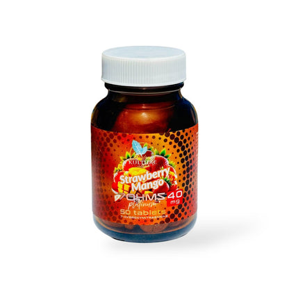 Kratom Kulture 7OHMZ Platinum Tablets Strawberry Mango 40mg