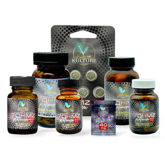 Kratom Kulture 7OHMZ Platinum Tablets 40mg