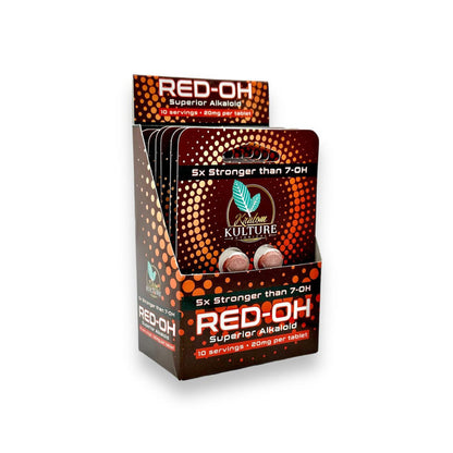 Kratom Kulture Red-OH Tablets 20mg Per Tablet