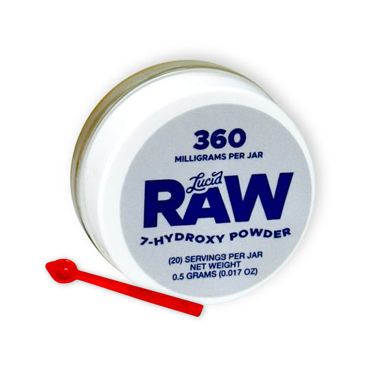 Lucid Raw 7-OH Powder 360mg Per Jar