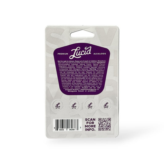 Lucid Supreme 7-OH Chewables Tablets Triple Berry 30mg Per Tablet