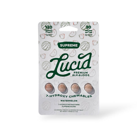 Lucid Supreme 7-OH Chewables Tablets Watermelon 30mg Per Tablet