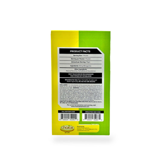 MitraRush Kratom Extract Powder Energy Drink Mojito