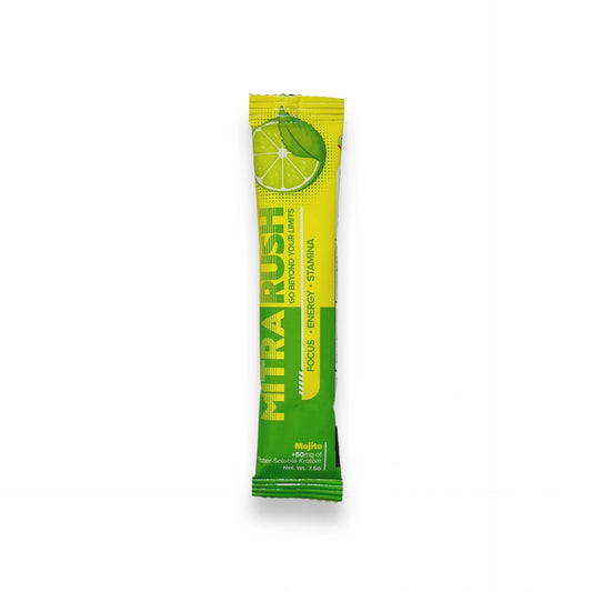 MitraRush Kratom Extract Powder Energy Drink Mojito
