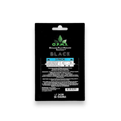 OPMS Black Kratom Extract Capsules