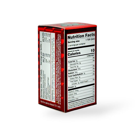 OPMS Kratom Extract Red Liquid Shot