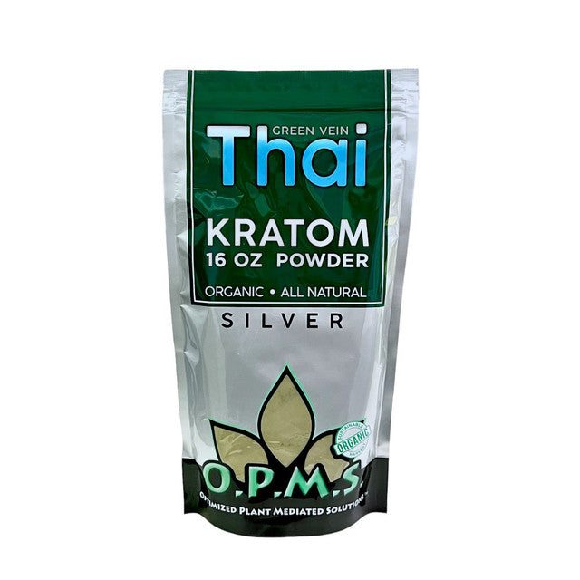OPMS Silver Green Vein Thai Kratom Powder
