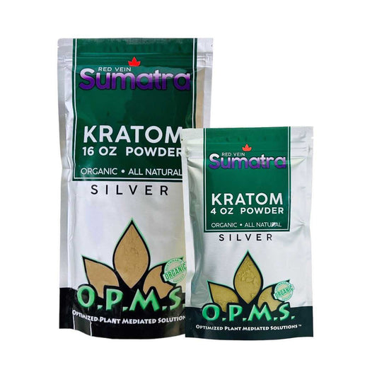 OPMS Silver Red Vein Sumatra Kratom Powder