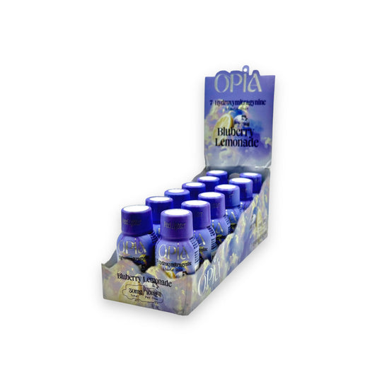 Opia 7 Hydroxymitragynine Liquid Shot Blueberry Lemonade 30ml