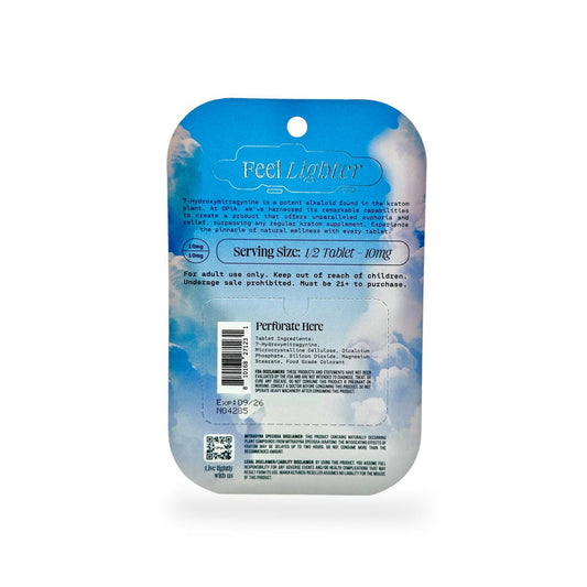 Opia 7 Hydroxymitragynine Chewable Tablets Blue Raspberry 80mg