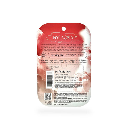 Opia 7 Hydroxymitragynine Chewable Tablets Wild Cherry 80mg