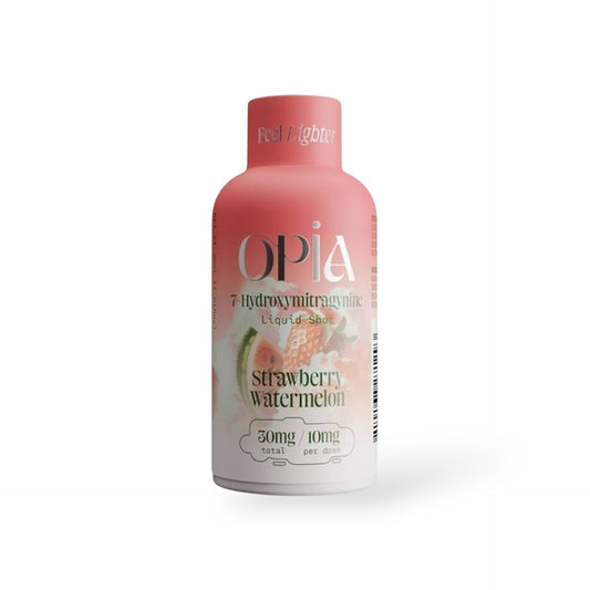 Opia 7 Hydroxymitragynine Liquid Shot Strawberry Watermelon 30ml