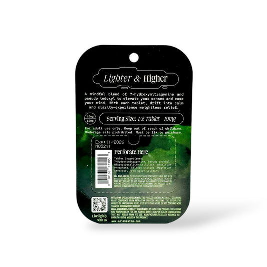 Opia Pseudo + 7OH Chewable Tablets Spearmint 80mg