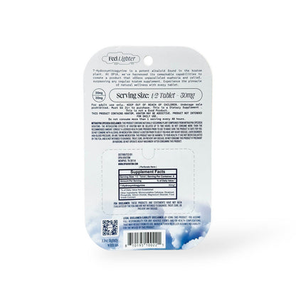Opia Ultra 7-OH High Potency Chewable Tablets Blue Raspberry 60mg Per Tablet