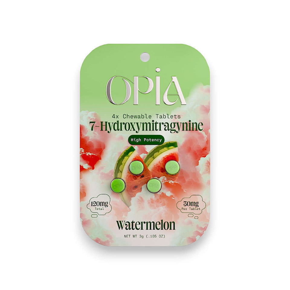 Opia 7-OH High Potency Chewable Tablets Watermelon 30mg
