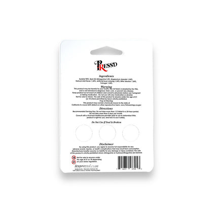 Press'D Kratom Red-OH Pseudo 5X 7-OH Tablets 3ct 18mg