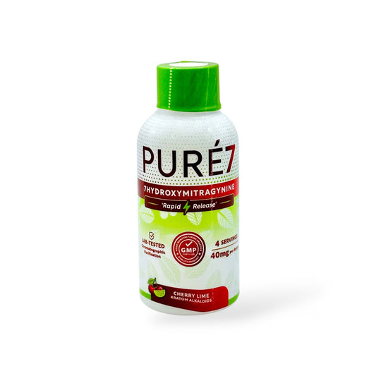 Pure7 7 Hydroxymitragynine Shot Cherry Limeade 40mg