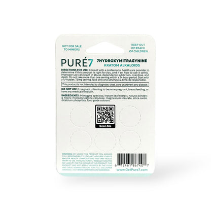 Pure7 7-OH Rapid Release Extra Strength Chewable Tablets Strawberry 30mg