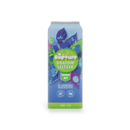Rapture Kratom Seltzer Blueberry 100mg