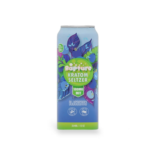Rapture Kratom Seltzer Blueberry 100mg
