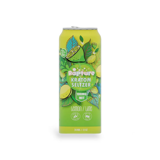 Rapture Kratom Seltzer Lemon Lime 100mg