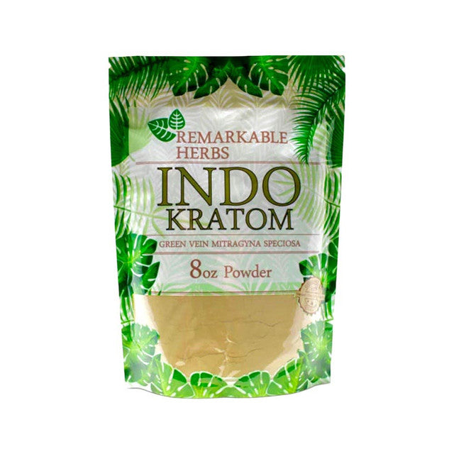 Buy Remarkable Herbs Kratom Powder Green Indo