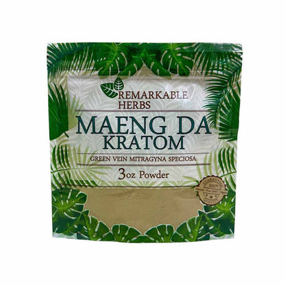 Buy Remarkable Herbs Kratom Powder Green Maeng Da