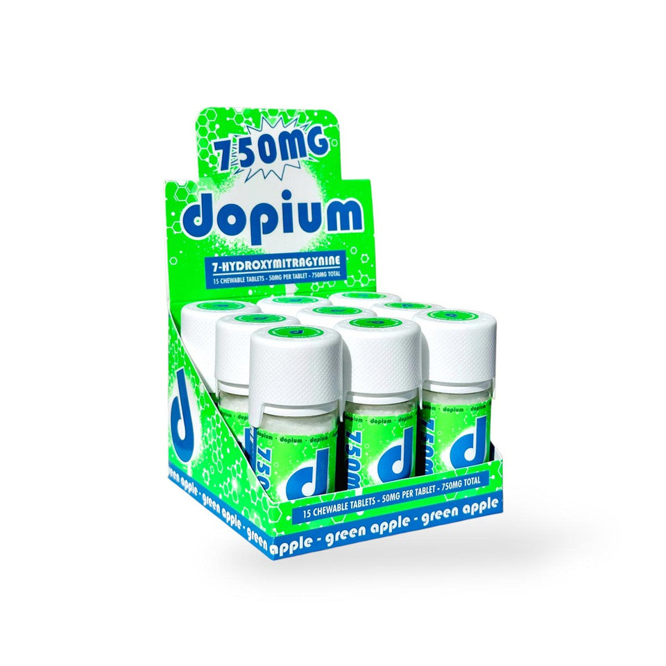 dopium 7-Hydroxymitragynine Chewable Tablets Mellow Melon 60mg Per Tablet